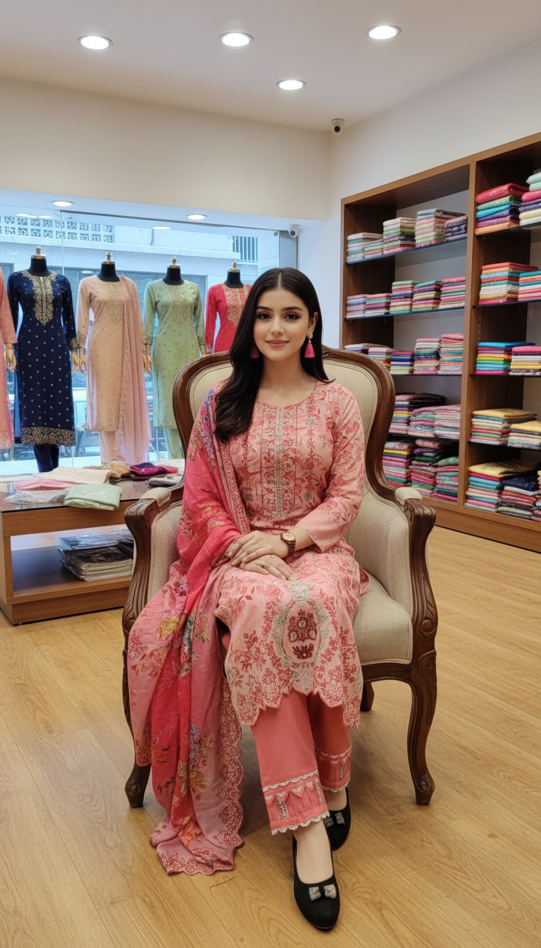 Pakistani Noor's Inspaired cotton-1122