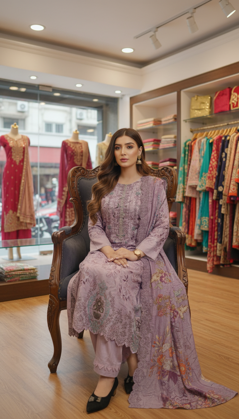 Pakistani Noor's Inspaired cotton-1122