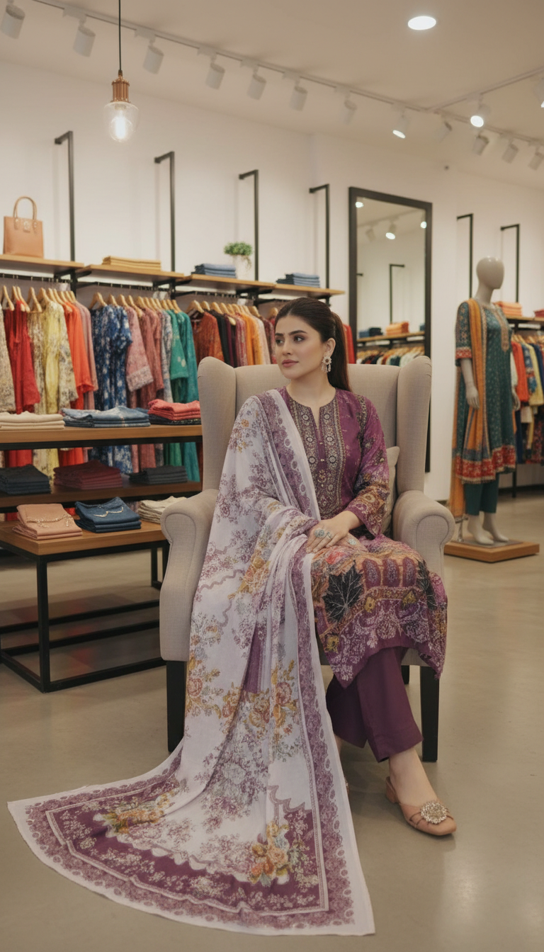 Pakistani Inspaired cotton collection-1263