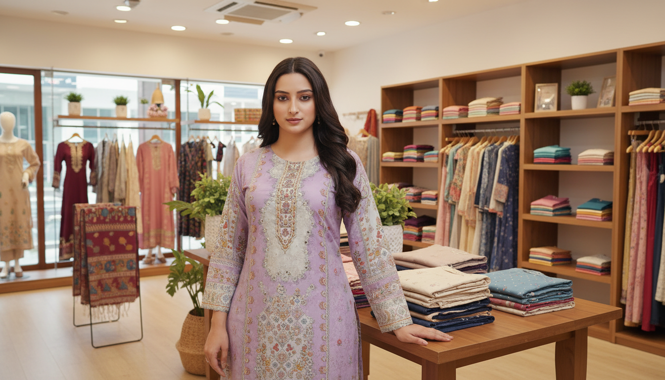 Pakistani Inspaired cotton collection-1263