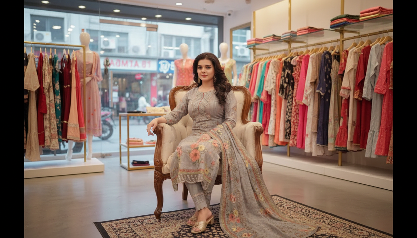 Original cotton three piece collection-903 A