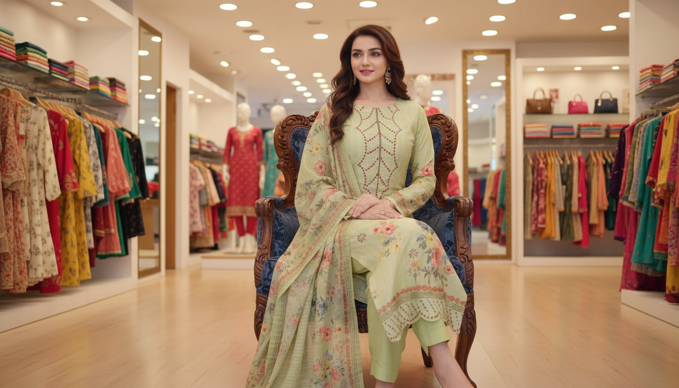 Original cotton three piece collection-903 A