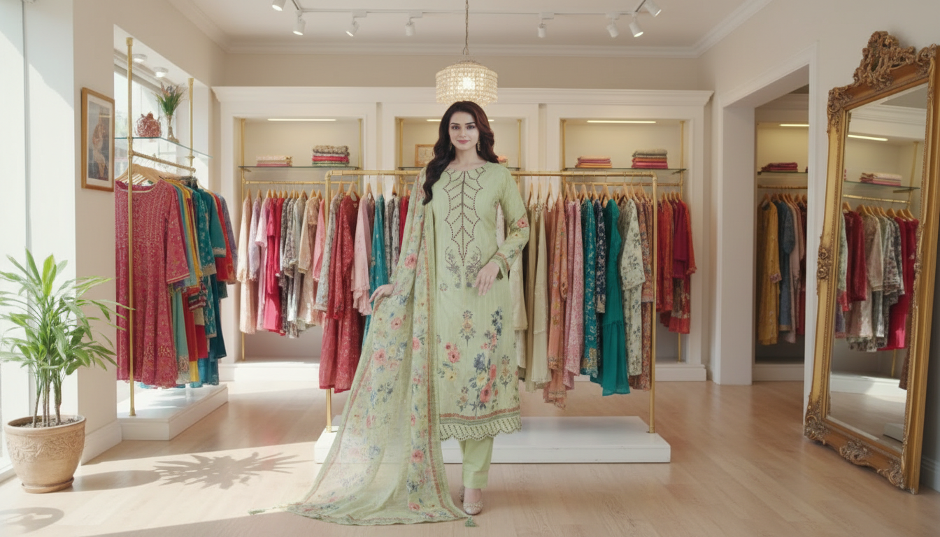 Original cotton three piece collection-903 A