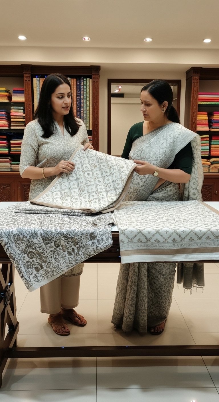 Joypuri  100% cotton three piece