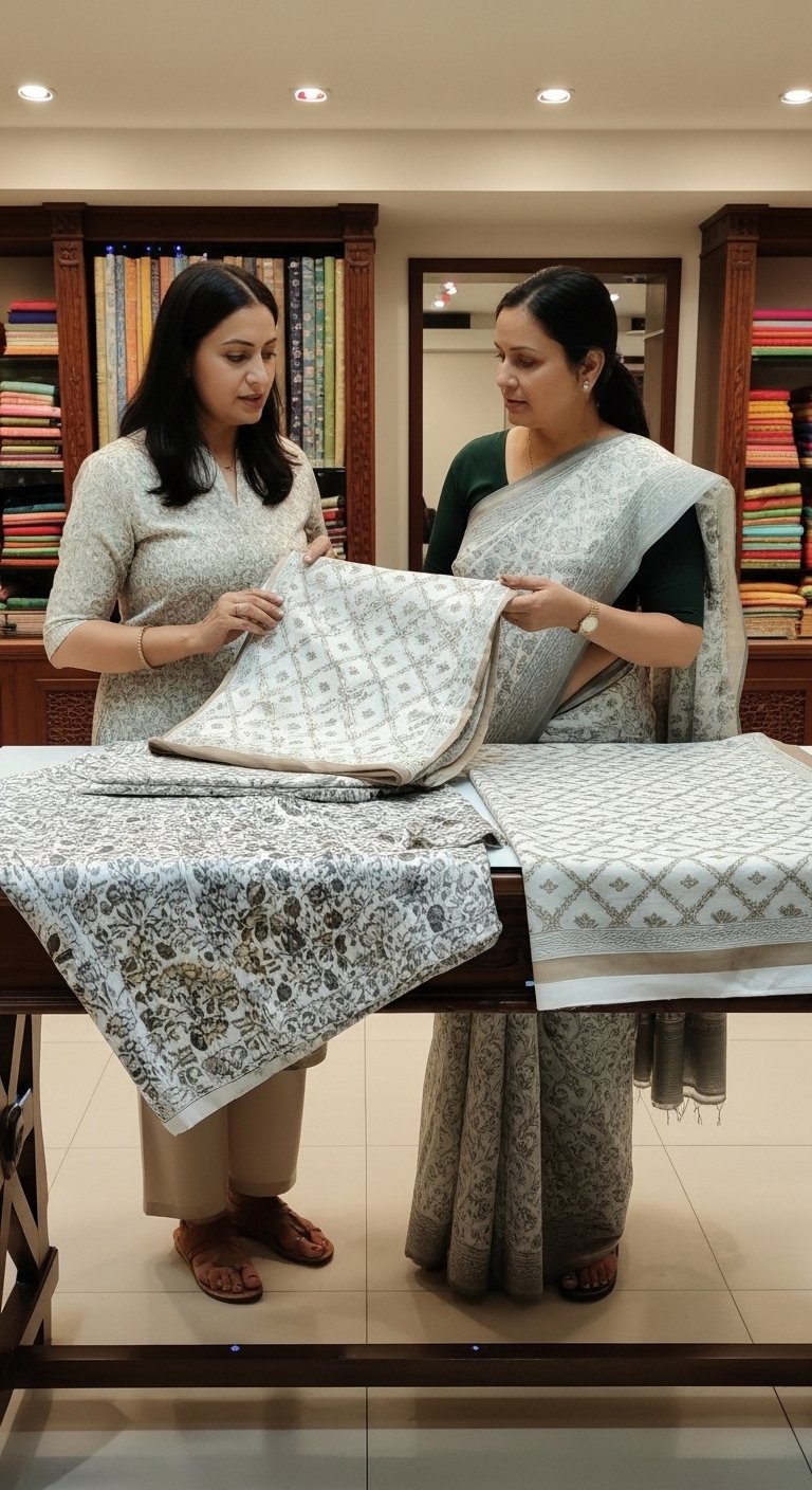 Joypuri  100% cotton three piece